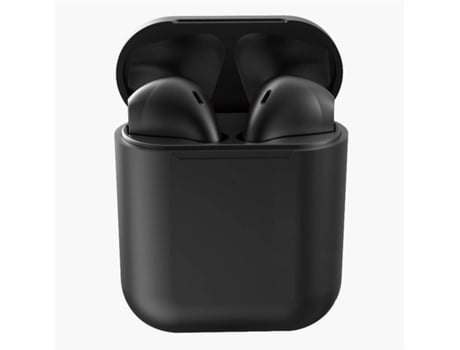 Auriculares Bluetooth True Wireless INTERSTELLAR inpods12 (In Ear - Micrófono - Negro)