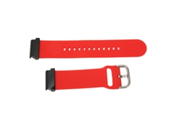 Correa De Silicona De Repuesto De 20 Mm Resistente Al Agua Para Garmin Fenix 7s 6s 5s - Roja