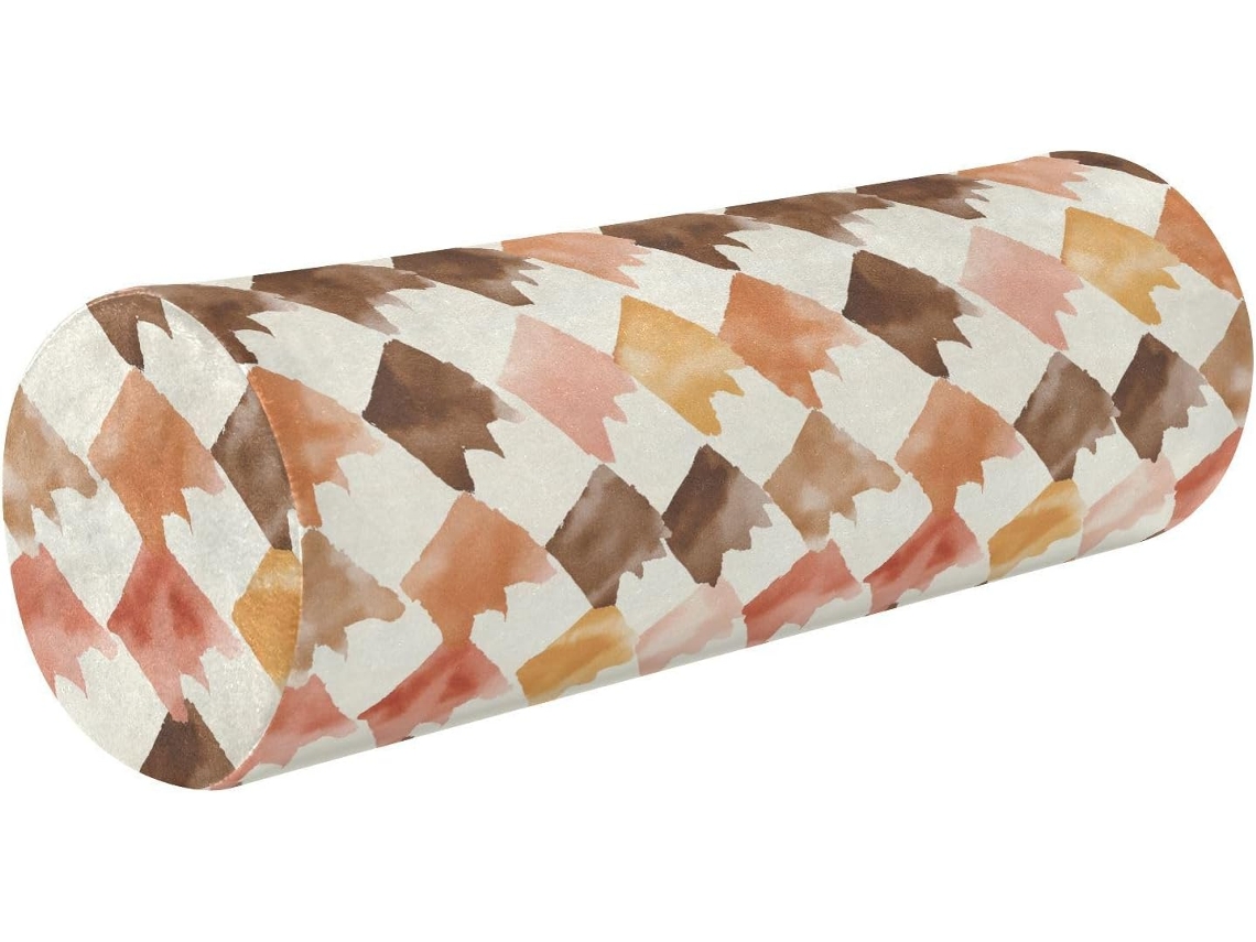 Cojín Frodotgv Cilíndrico Funda Espuma Viscoelástica Soporte, Soporte Fácil Limpiar. Dormir