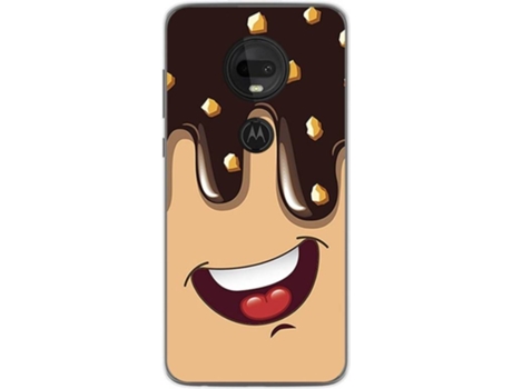 Carcasa Motorola Moto G7 / G7 Plus TUMUNDOSMARTPHONE Helado Chocolate Multicolor