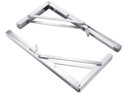 Soporte de Estantería KING DO WAY  FS1 (Plateado - 201 Acero Inoxidable - 35.5 x 17.5 cm)