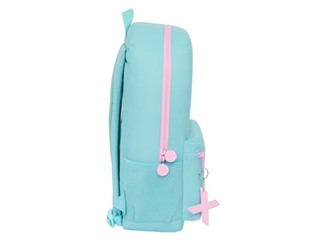 Mochila Escolar SAFTA Heaven (Poliéster 600D - Celeste)