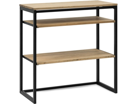 Mueble Multiusos BOX FURNITURE 22 Icub Negro (Madera, Metal - 40x80x80 cm)