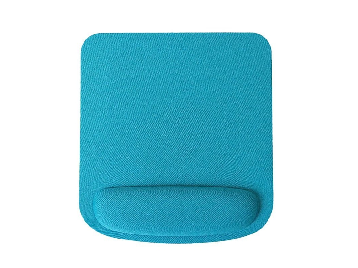 Fasst-almohadilla Para Ratón Con Descanso De Muñeca Antideslizante De Color Sólido Suave Cuadrada Para Oficina Y Juegos Pc