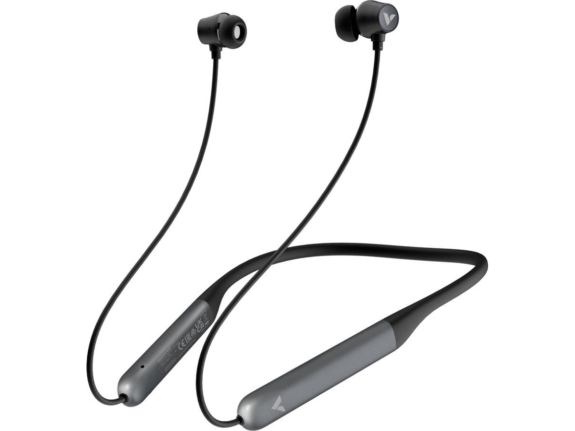 Auriculares Bluetooth Deportivos VERBATIM 30205 Neckband Trusound (In Ear - Microfóno - Negro)