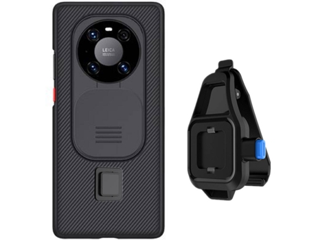 Funda Huawei Mate 40 Pro Camshield con Soporte para la Cintura Negro