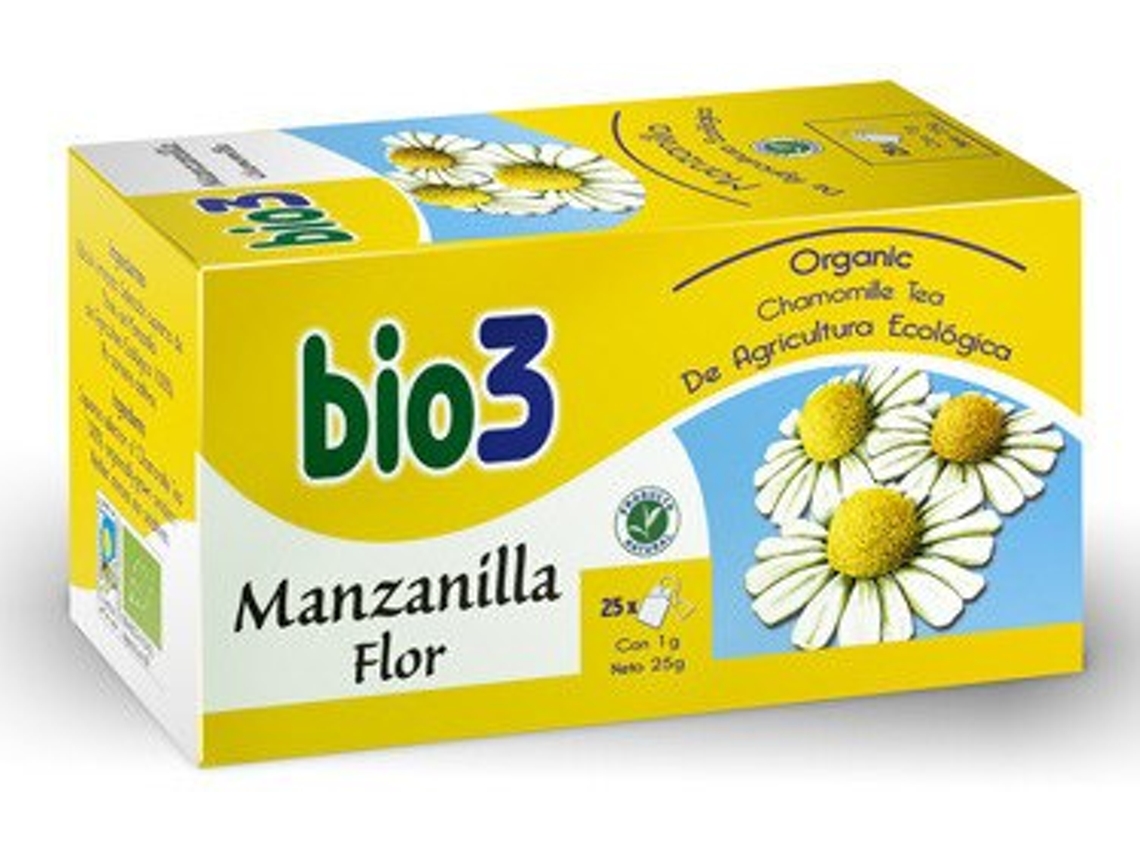 Suplemento Alimentar BIO3 Bie3 Flor (25 Filtros - Manzanilla)