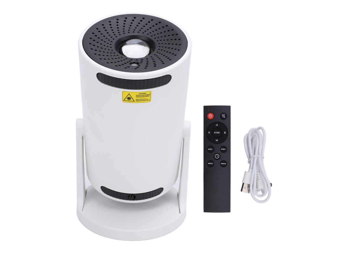 2026-proyector De Estrellas Led Con Control Remoto, Rotable 180°, Temporizador, Luz Ambiental Para Dormitorio
