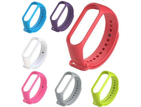 Conjunto Correas Xioami Mi Band 3/Mi Band 4 KLACK® 7 Unidades (Multicolor)