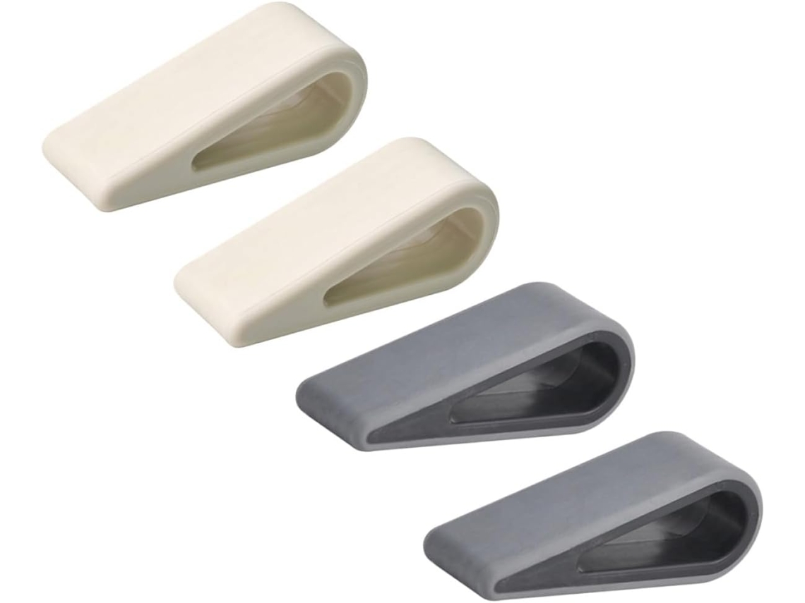 Juego De 4 Soportes Elevadores De Plástico Y Silicona Para Portátiles