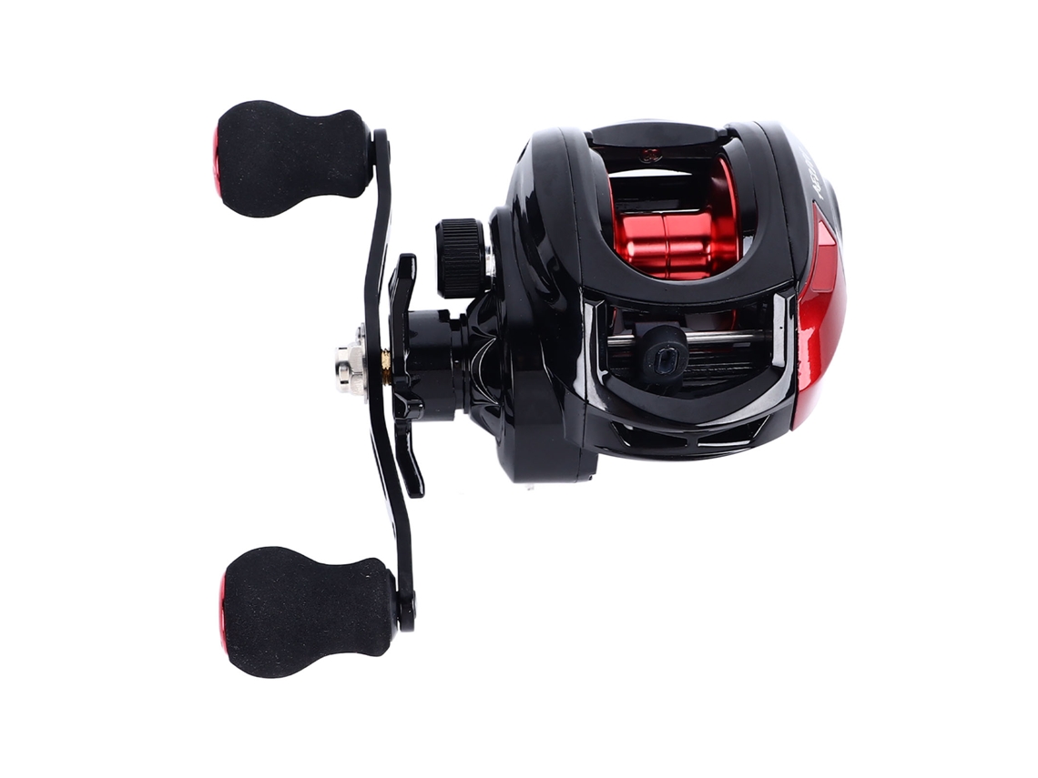 Carrete De Metal Para Diestros Con Engranaje Antirotura, Relación 7.2:1, Capacidad De 10 Kg, Para Pesca En Agua Salada.
