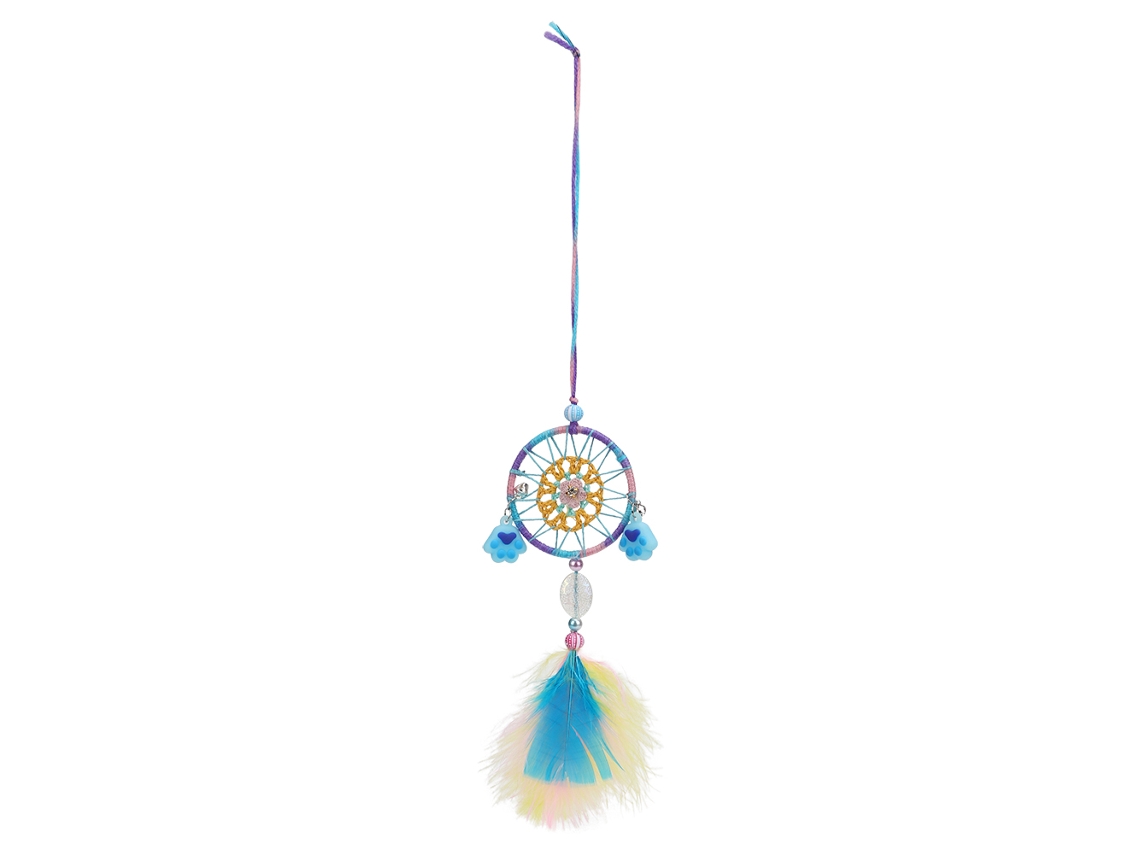 Adorno de pluma de ensueño para colgar en la pared, ideal como regalo para el coche.