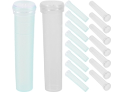 200 Tubos De Plástico Transparente Para Agua Para Flores Frescas