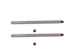 2 Lápices Táctiles Para Tablet, Aleación De Aluminio, Para Fire Max 11 Hd 10 Galaxy Tab A9 A8 A7 Gris