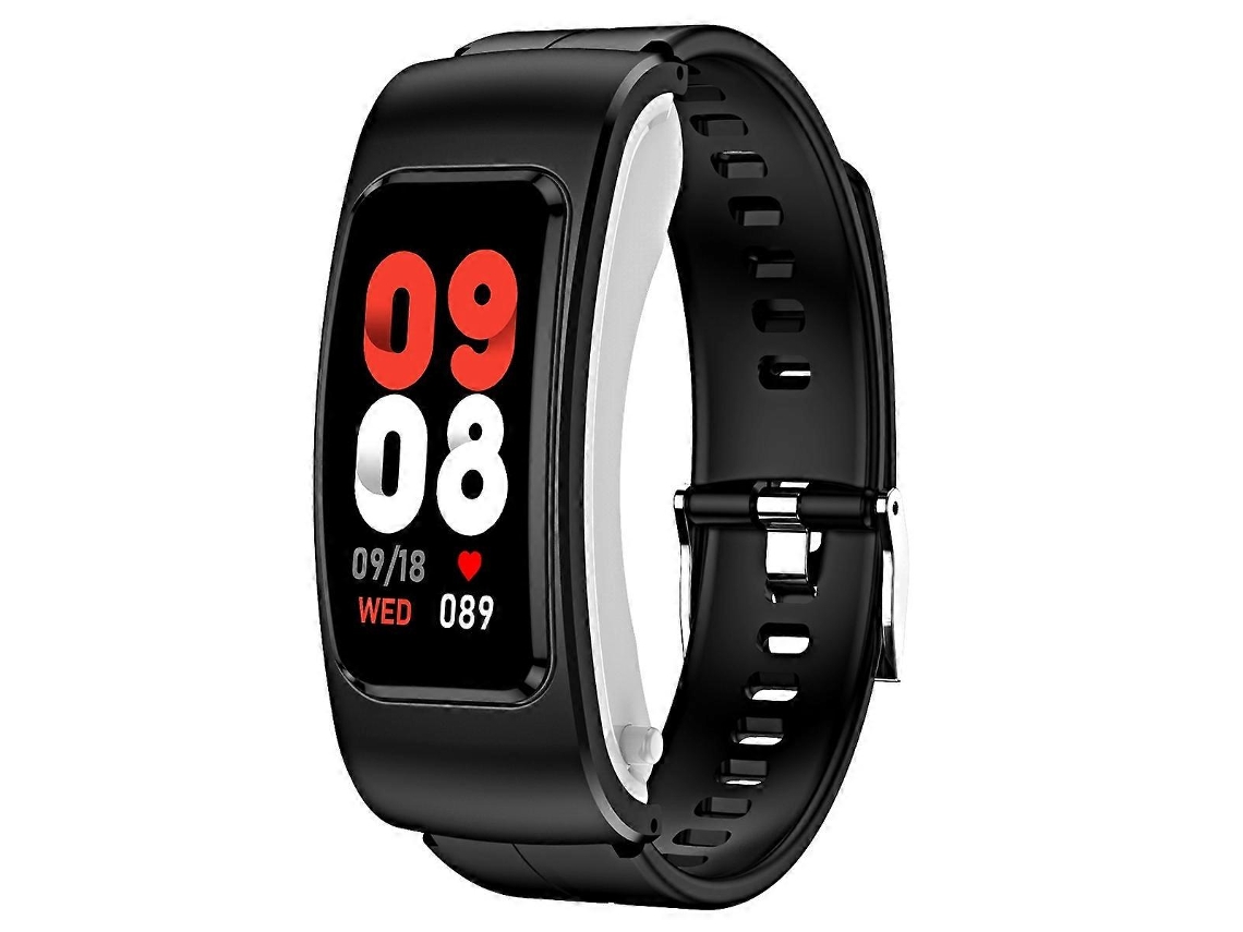 Reloj inteligente K60 de 1,08 pulgadas con correa de silicona extraíble, resistente al agua y compatible con llamadas Bluetooth. Ly Ebike