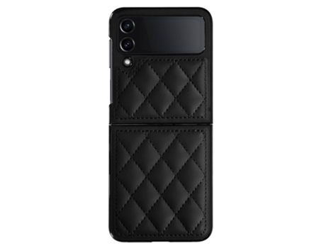 Funda para Samsung Galaxy Z Flip 4 AVIZAR Piel Negro