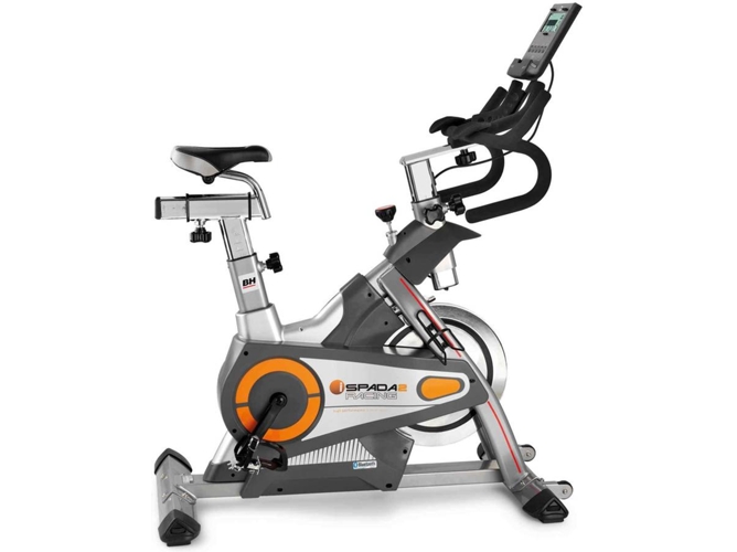 Bh Fitness Bicicleta i.spada 2 racing indoor h9356i 20kg manillar doble tipo y de carretera mp3 aplicaciones bicicelta ii spinning gris 130x59x116cm 20 130