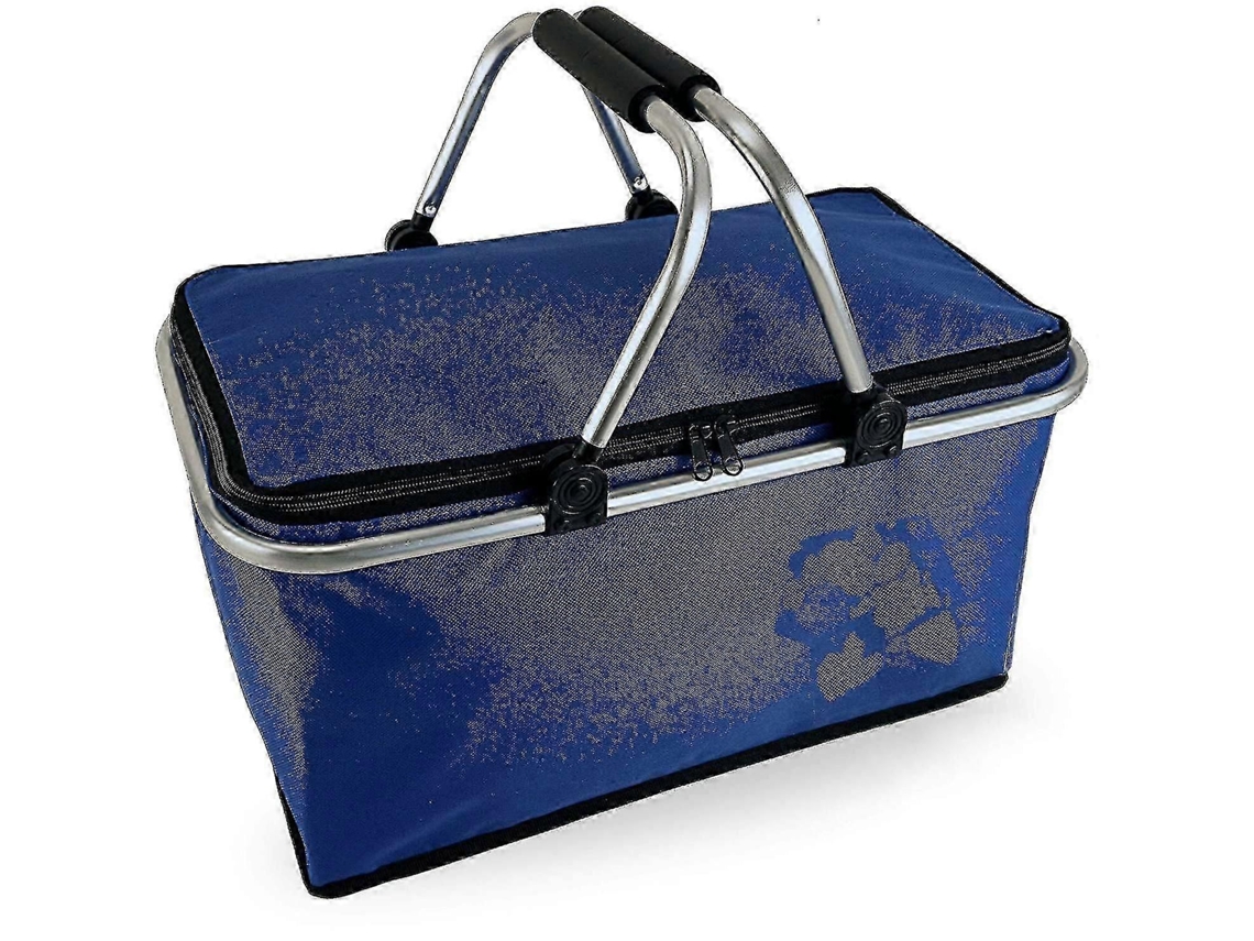 Cesta de la compra plegable con bolsa isotérmica. GOKOCO