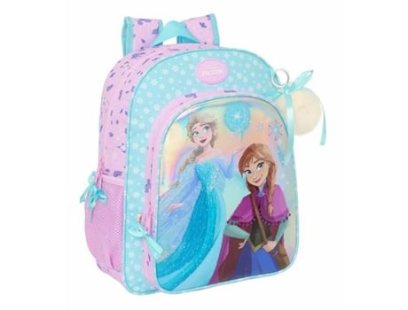 Mochila Escolar FROZEN Cool days (Azul cielo - Poliéster 300D)