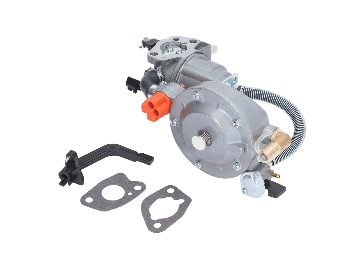 Kit Carburador Dual Fuel para Motor Gx200 com Junções e Acessórios