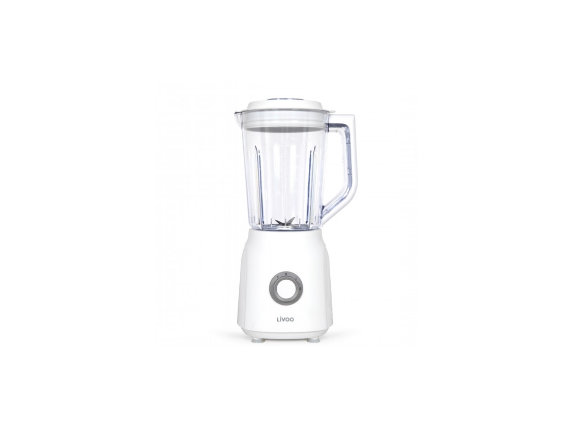 Batidora 1,5l 600w blanca acero inoxidable DOP242W - LIVOO