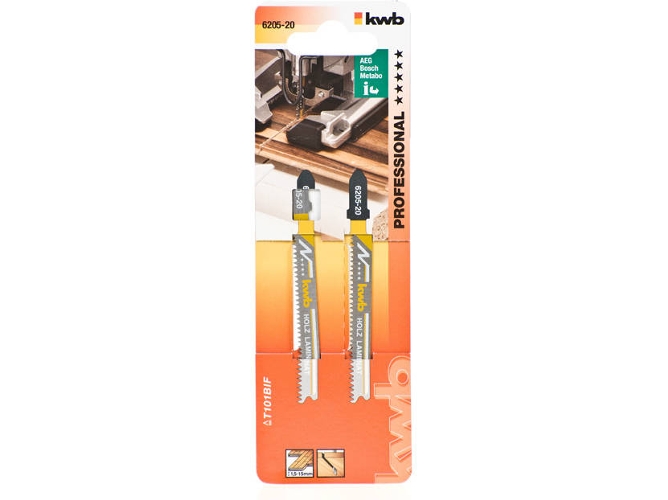 Set de 2 Hojas para Sierra de Calar KWB 620520
