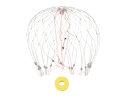 Jaula de pesca automática portátil de acero inoxidable de 62 cm