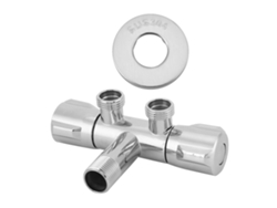 Grifo de ducha con interruptor de válvula de ángulo doble, accesorios de baño G1/2, color como se muestra en la imagen