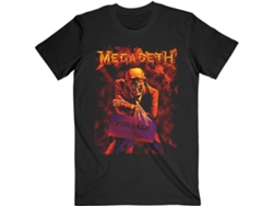 Camiseta ROCK OFF Megadeth - Peace Sells Negro (Talla: XL)