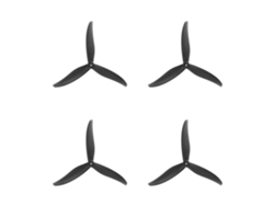 Conjunto De Hélices 7in 3 Lâminas Para Drones Fpv Cinewhoop E Freestyle De Baixa Vibração