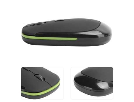 HURRISE 2,4G ratón óptico con cable receptor USB óptico ajustable accesorios de ordenador portátil teclado
