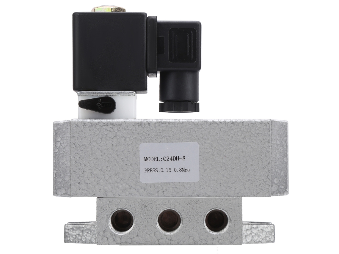 Válvula solenoide elétrica de 4 vias e 2 posições G1/4 com controle direcional individual Q24dh-8ac110v