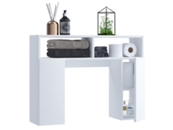 Estante de pared Superestructura Wc Estante de baño Tinoli S Vcm
