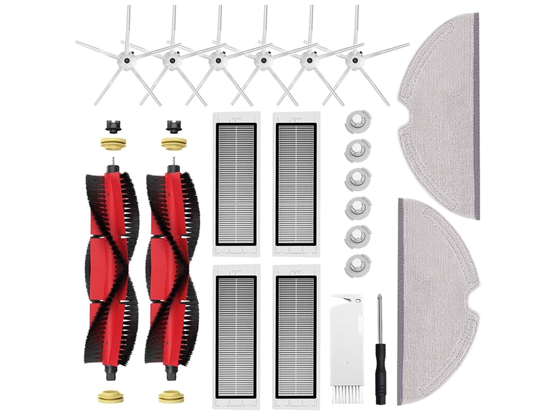 Accesorios 22 piezas Xiaomi Roborock S5 Max/S50/S51/S55/S5/S60/S65/S6/S6 Pure/S6 MAXV