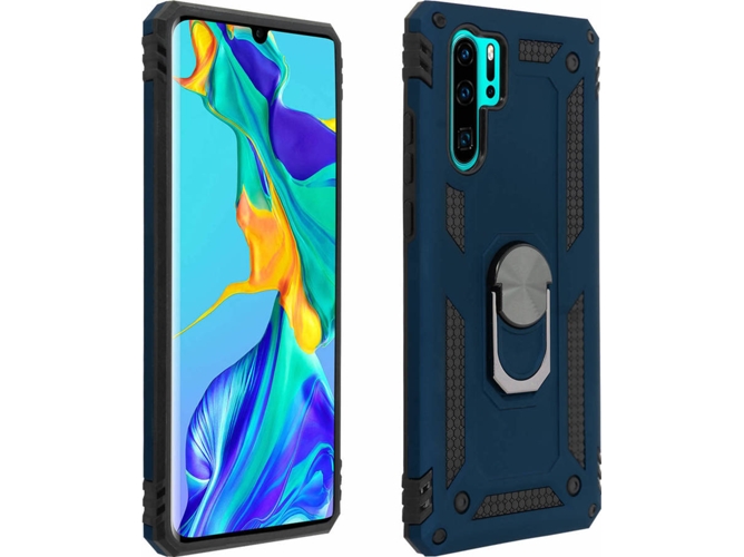 Carcasa Huawei P30 Pro AVIZAR Anillo Azul