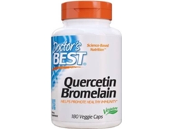 Complemento Alimentar DOCTOR'S BEST Bromelaína Quercetina (180 cápsulas vegetais)