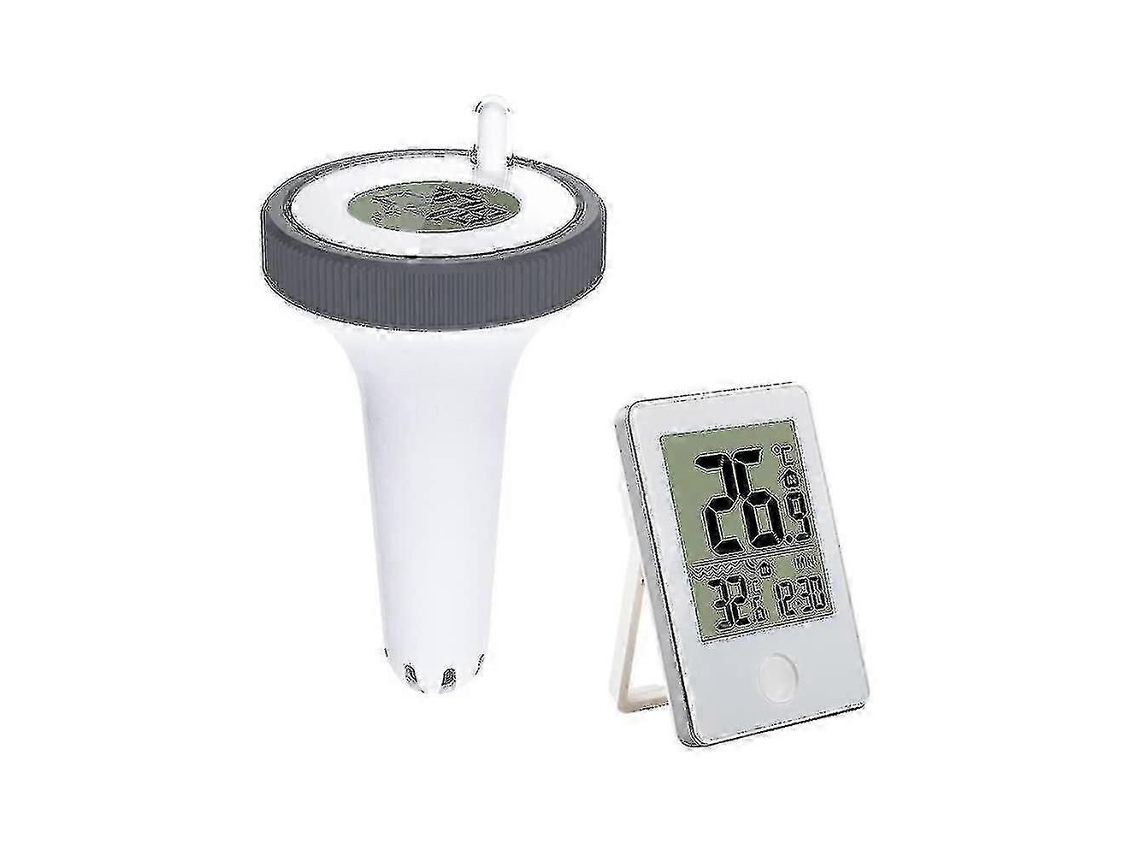 Termómetro digital para piscinas GOKOCO con respuesta de frecuencia, pantalla LCD, frecuencia flotante, clasificación IPX7, para piscinas y estanques.