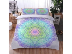 Juego Ropa Cama Funda Nórdica Almohada Juego Microfibra Funda 220x240 Cm 65x65 220 X 240 65