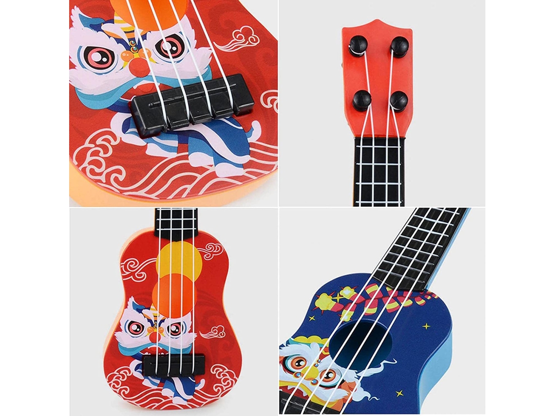 Mini Ukelele De Juguete, Instrumento Musical De Simulación Para Niños - Regalo De Cumpleaños/navidad