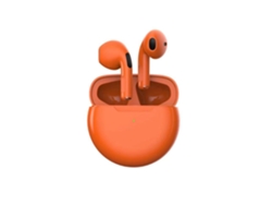 Auriculares Intrauditivos Inalámbricos Bluetooth Yuysan Pro6 True Wireless Con Batería De Larga Duración, Tws, Deportivos, Inalámbricos, Color Naranja