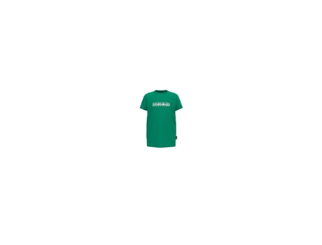 Camiseta de Niños NAPAPIJRI Box Verde (12 años)