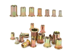 Kit De Tuercas De Acero Galvanizado Rivi, 300 Piezas, Medidas Métricas Y Sae. Accesorios De Ferretería.