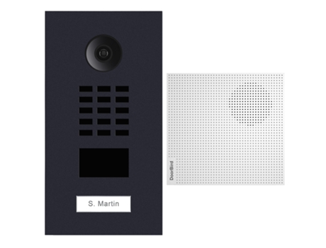Videoportero Ip con Lector de Tarjetas Rfid + ChimeD2101V-Ral7016-V2-Ep DOORBIRD