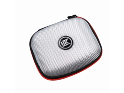 Estuche Portátil Para Auriculares Bluetooth (blanco), Estuche Negro Para Auriculares