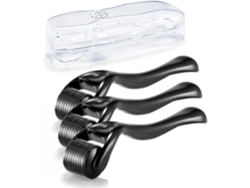 Kit de rodillo dérmico con 3 tamaños, 0,2/0,25/0,3 mm para rostro, barba y cabello oscuro HEXINYIGJLY