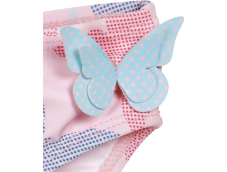 Bañador de 2 piezas para niña con protección UV PLAYSHOES Butterfly 4/5 ans