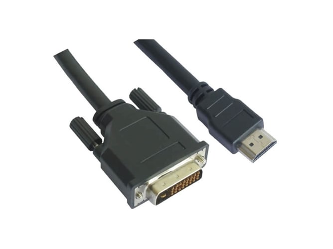 Cable Adaptador de Vídeo Nanocable 10.15.0502 1.8m DVI HDMI