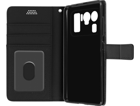 Carcasa Xiaomi Mi 11 Ultra AVIZAR FOLIO-LENNY-BK-MI11U Libro Negro
