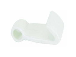 Gancho de Toldo Branco 40 Mmplastimo