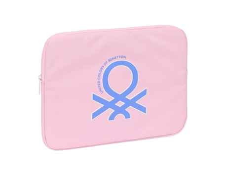 Funda para Portátil BENETTON Pink Rosa (34 x 25 x 2 cm)